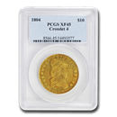 1804 $10 Turban Head Gold Eagle XF-45 PCGS (Crosslet 4) 1804 $10 Turban Head Gold Eagle XF-45 PCGS (Crosslet 4)